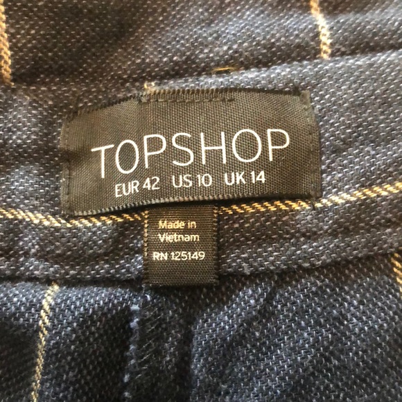 SOLD Topshop Super Highrise Paper Bag Trousers - Picture 10 of 12